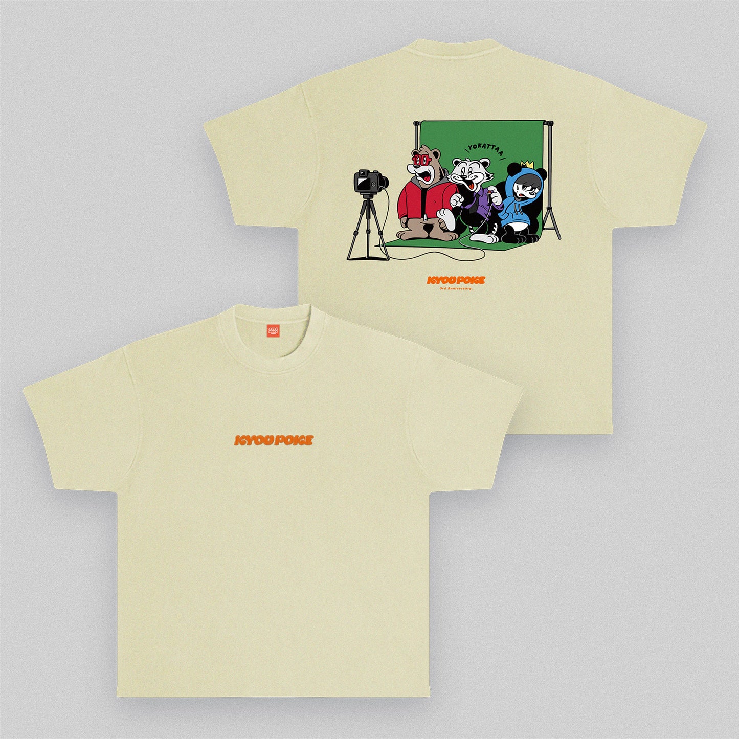 KYOUPOKE 3rd. ANNIVERSARY TEE