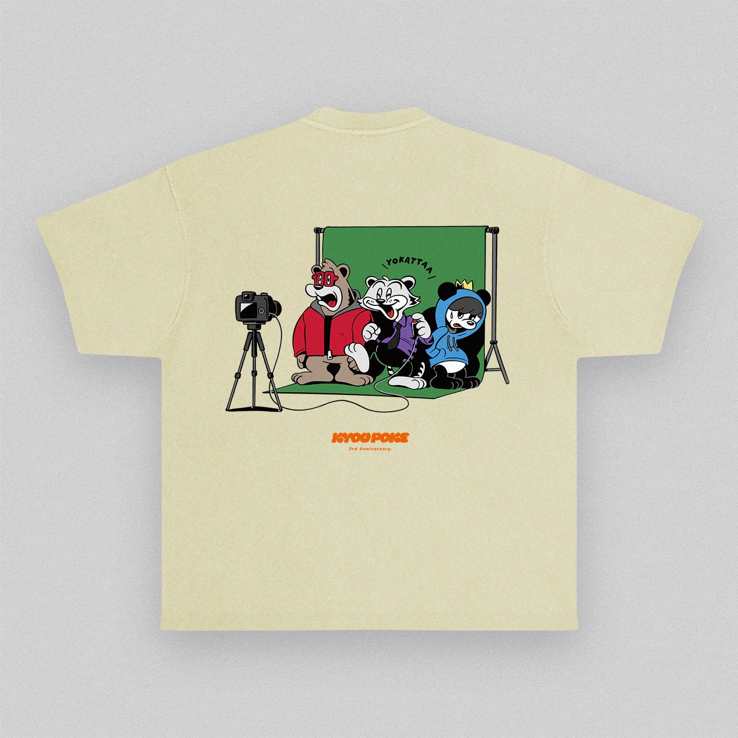 KYOUPOKE 3rd. ANNIVERSARY TEE