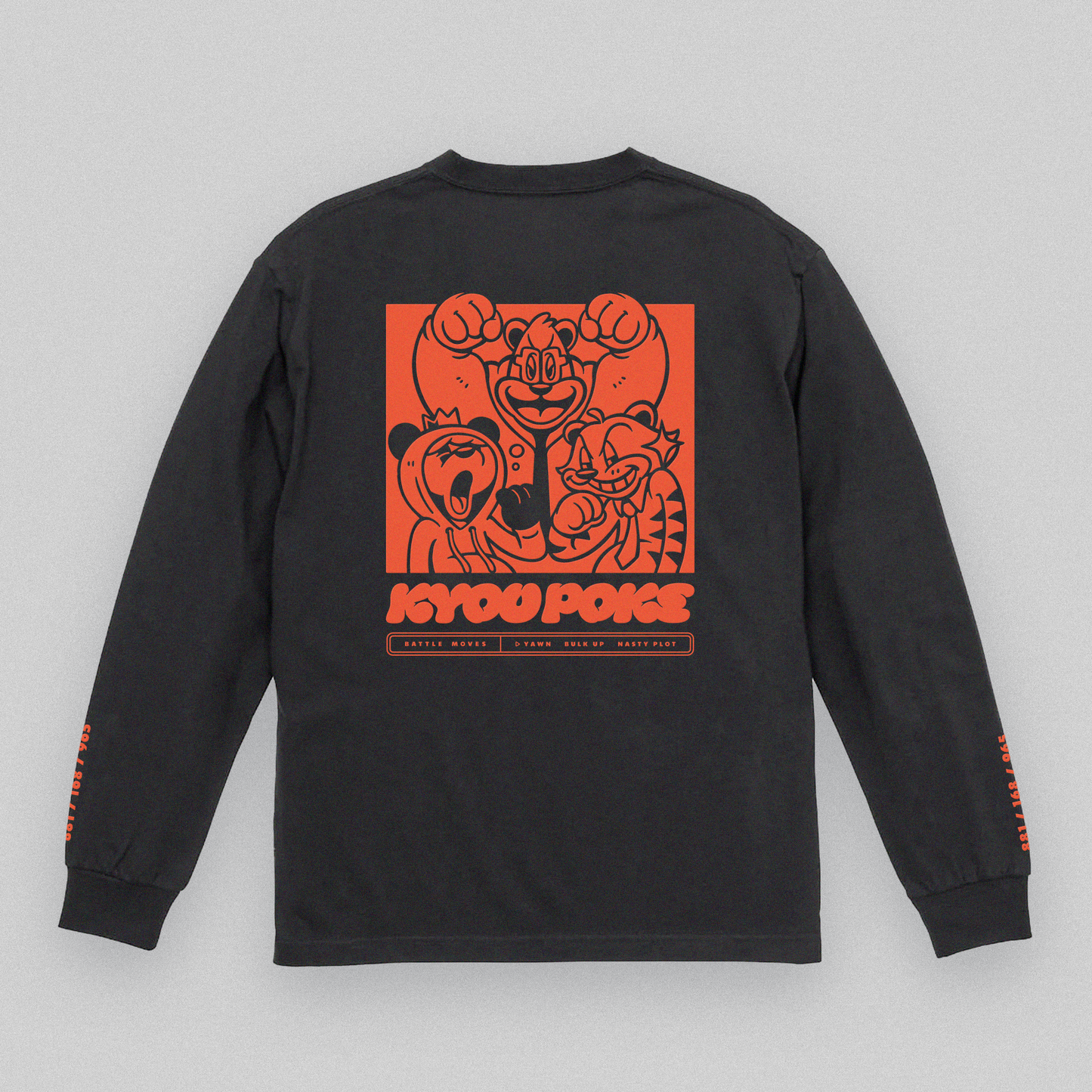 【感謝SALE対象品】KYOUPOKE LS TEE 💥 BATTLE MOVES