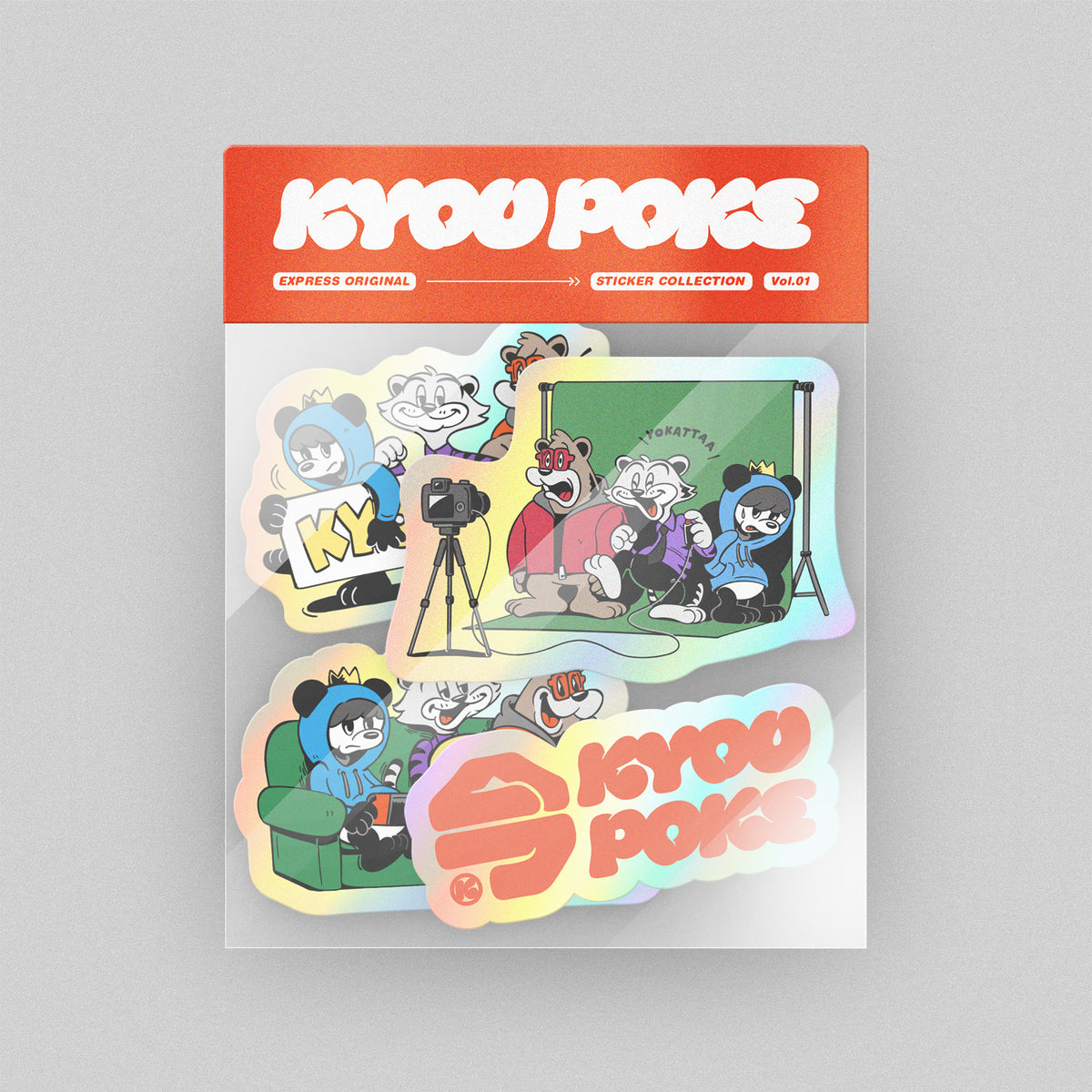 STICKER COLLECTION Vol.1 – KYOUPOKEexpress